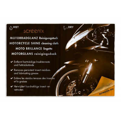 Screenix čistící ubrousek na motocykl 100ks