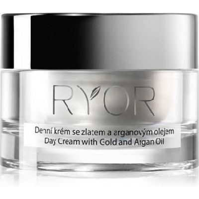 Ryor Argan Care with Gold denní krém se zlatem a arganovým olejem 50 ml