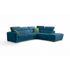 Pregio Italia sofa&relax Luxusní rozkládací sedačka MAJESTY Provedení: 3/postel+roh+křeslo+ukonč.úlož.boxem, Vzorník látek: habana20