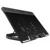 Zalman chladič notebooku ZM-NS3000 / pro notebooky do 17" / naklápěcí / USB Hub / USB / černý (ZM-NS3000)