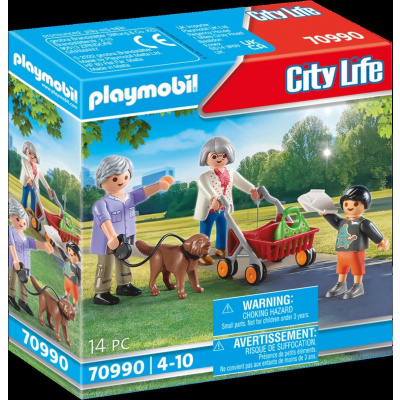 PLAYMOBIL® City Life 70990 Prarodiče s vnukem