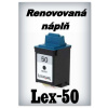 SuperNakup - Náplně do tiskáren Lexmark 50 - black - SADA 3 náplní - renovované