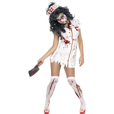 Dámský kostým Zombie sestřička I - M 40-42