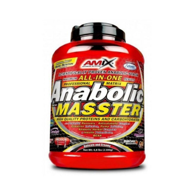 Anabolic Masster 2200 g - Amix Příchuť: Jahoda, Balení (g): 2200 g
