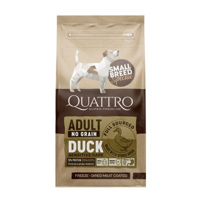 QUATTRO Dog Dry SB Adult Kachna 7 kg