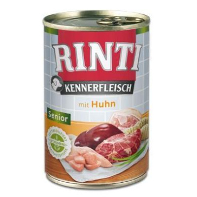 RINTI DOG - Finnern GmbH & Co. KG Rinti Dog Kennerfleisch konzerva Senior kuře 400g