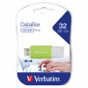 Verbatim USB flash disk, USB 2.0, 32GB, DataBar, zelený, 49454, pro archivaci dat