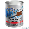 AKZO NOBEL® KOMAPRIM 3v1 Samozákladový email Barva (odstín): 0240 středně hnědá, Velikost balení: 2,5 l, Stupeň lesku: pololesk