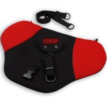 Scamp bezpečnostní pás pro těhotné Comfort Isofix červený