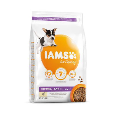 IAMS Dog Puppy Small & Medium Chicken granule 3 kg