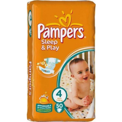 Pampers Sleep&Play Pleny 4 50 ks (Procter & Gamble Czech Republic, s.r.o)