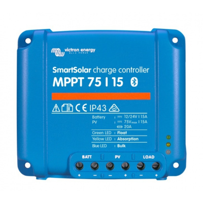 MPPT solární regulátor Victron Energy SmartSolar 75/15 - akční cena