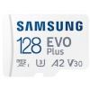Samsung paměťová karta 128GB EVO Plus micro SDXC V3 TLC U3 (čtení až 130MB/s) + SD adaptér, MB-MC128KA/EU