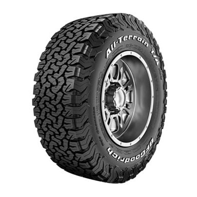 Pneumatiky BFGOODRICH all terrain t/a ko2 245/75 R17 121S TL LT M+S 3PMSF LRE RWL, celoroční pneu, osobní a SUV