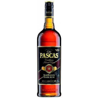 Rum Old Pascas dark 37,5% 1l (holá láhev)