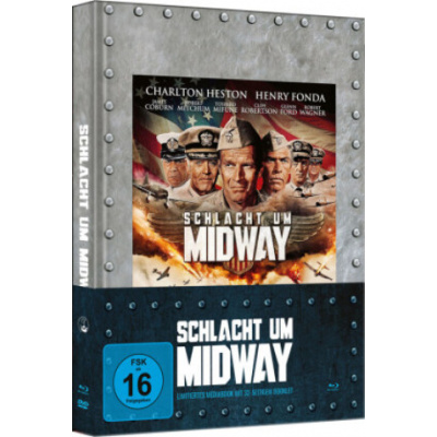 Schlacht um Midway, 1 Blu-ray + 1 DVD (Cover C Limited Mediabook)