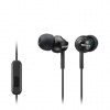 SONY MDR-EX110AP Sluchátka do uší s mikrofonem, rozsah 5 až 24000 Hz - Black