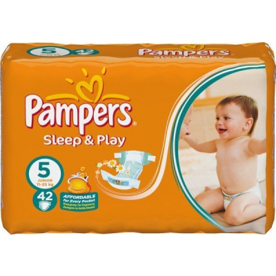 Pampers Sleep&Play Pleny 5 42 ks (Procter & Gamble Czech Republic, s.r.o)