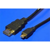 High Speed HDMI kabel s Ethernetem, HDMI M - microHDMI M, 1m