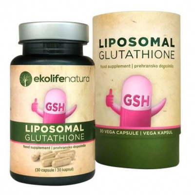 Ekolife Natura Liposomal Glutathione, 30 kapslí
