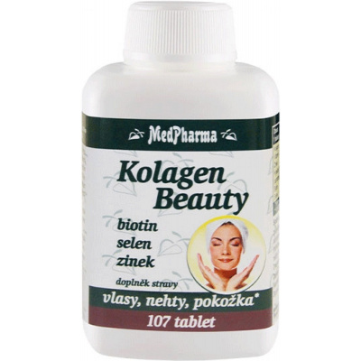 MedPharma Kolagen Beauty vlasy nehty pokožka 107 tablet