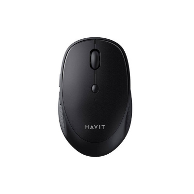 Havit MS76GT Univerzální bezdrátová myš 800-1600 DPI USB + 2,4 GHz až na 10 m černá