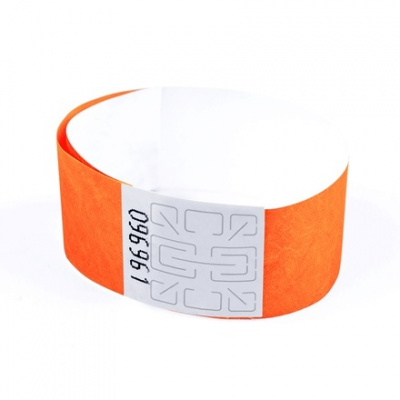 Náramek Tyvek 25 mm - neon oranžová [1 ks] (TYVEK25-17)