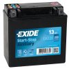 Autobaterie EXIDE Start-Stop AGM, 12V, 13Ah, 200A, EK131