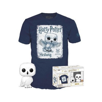 Funko Pop! & Tee Box Harry Potter Hedwig