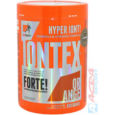 ACRA Extrifit Iontex Forte 600 g orange SV30 výživový doplněk pro sportovce - Hračky Ňuff.cz