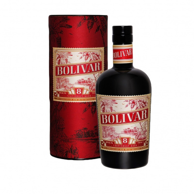 Bolivar Tropically Aged Rum 0,7l 40% (tuba)