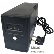 M636 záložní zdroj 230V/360W s vestavěnou baterií. K oběhovému čerpadlu ke krbovým kamnům, kotli s oběhovým čerpadlem a oběhové čerpadlo bez elektroniky. Náhradní zdroje UPS pro oběhová čerpadla ke ko