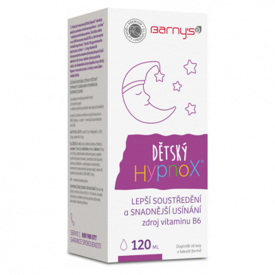 BARNY´S Dětský HypnoX zklidňující sirup 120 ml