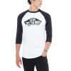 VANS OTW RAGLAN, White-Black - L