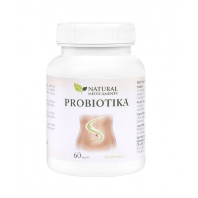 Natural Medicaments Probiotika 60 kapslí