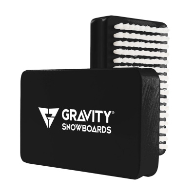 Kartáč Gravity Wax Brush black/white 7×11,5 cm - Odesíláme do 24 hodin
