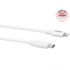 Avacom USB kabel USB C samec - Apple Lightning samec, DCUS-MFIC-120W, 1.2m, MFi certifikace, bílý, neoriginální