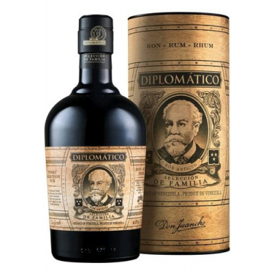 Diplomatico Selección de Familia 12y 43% 0,7 l (tuba)