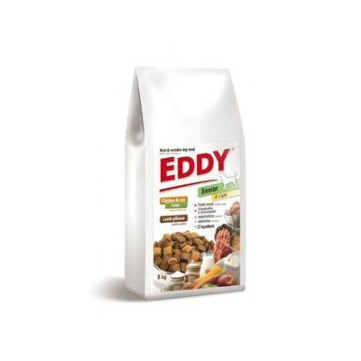 EDDY Senior&Light Breed polštářky s jehněčím 8kg