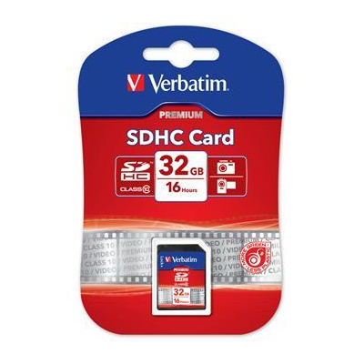 VERBATIM SDHC 32GB Class 10 - 43963