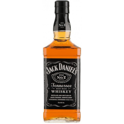 Jack Daniel’s Old No. 0,7 l (holá láhev)
