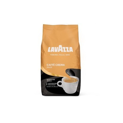 Lavazza Caffé Crema Dolce - 1 kg, zrnková káva