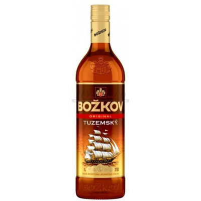 Stock Božkov Tuzemský 37,5% 1 l (holá láhev)