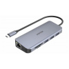 UNITEK D1026B notebook dock/port replicator USB 3.2 Gen 1 (3.1 Gen 1) Type-C Grey