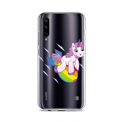 TopQ Kryt Xiaomi Mi A3 silikon Flying Unicorn 45127