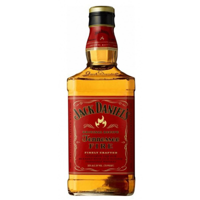 Jack Daniels Fire 35% 1 l (holá láhev)