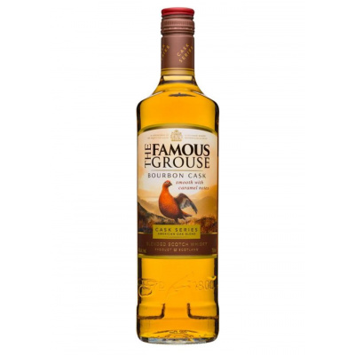 The Famous Grouse Bourbon Cask 40% 1 l (holá láhev)