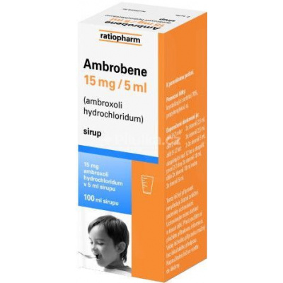 Ambrobene 15 mg/5 ml por.sir. 1 x 100 ml