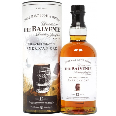 Balvenie 12yo Sweet Toast of American Oak 40% 0,7l (tuba)
