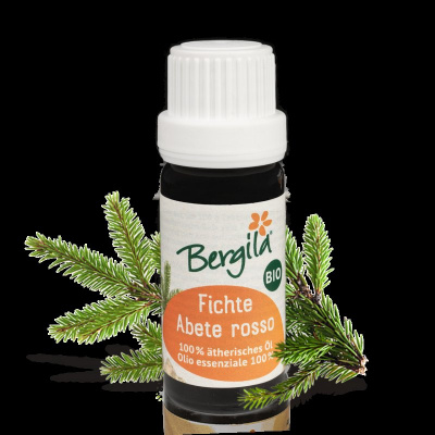 Bergila SMRK ZTEPILÝ BIO (Picea abies) - 100% éterický olej 10 ml